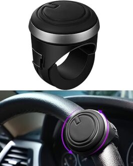 Metal Car Power Handle Spinner Steering Wheel Knob for All Vehicles Universal Driving Helper Booster
